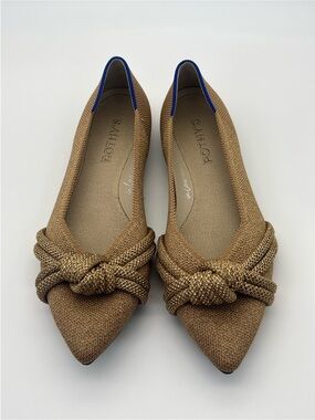 EUC! Rothy's The Knot Point II Goldstone Size 6.5